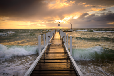 Jetty Sunset