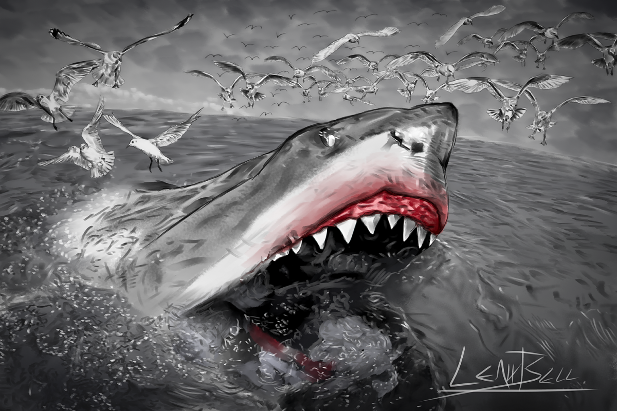 Shark Art Print