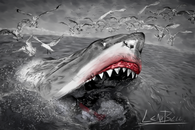 Shark Art Print
