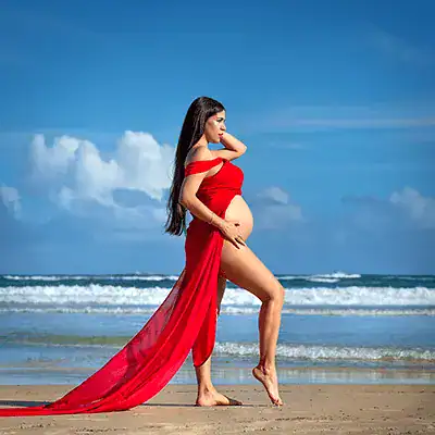 Maternity photography session in Coffs Harbour
