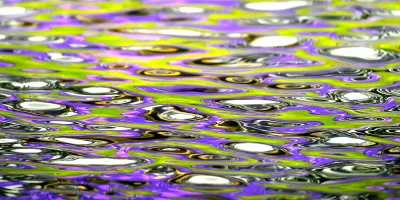Jacaranda tree reflections on water in Grafton New South Wales Australia fine art print